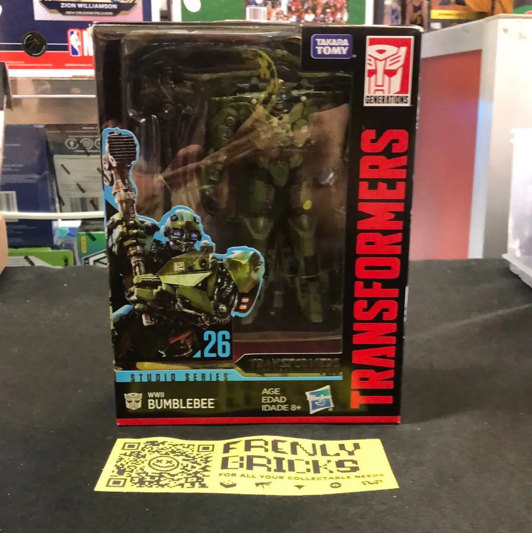 Transformers Studio Series Bumblebee WWII 26 Action Figure Hasbro FRENLY BRICKS - Open 7 Days