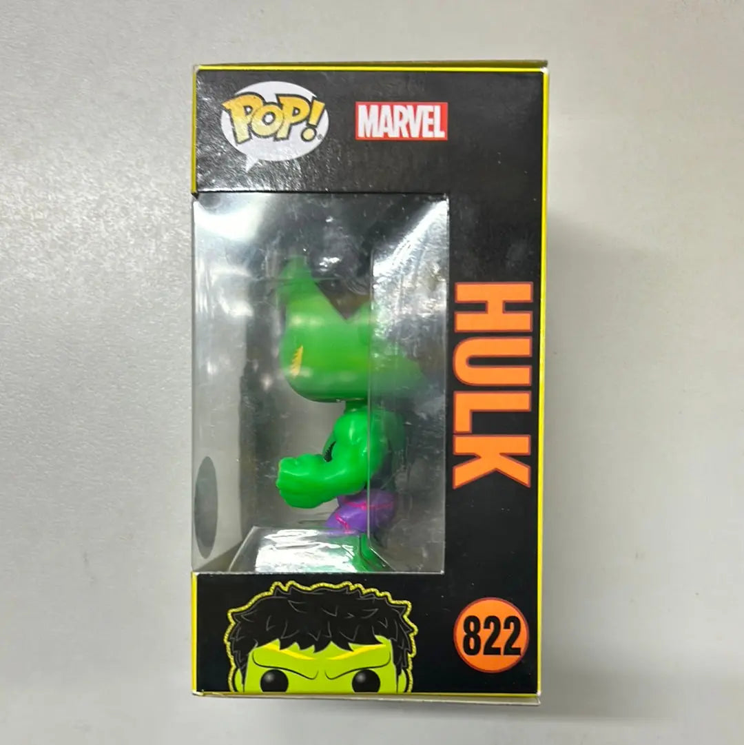 Pop Vinyl Marvel #822 Hulk FRENLY BRICKS - Open 7 Days