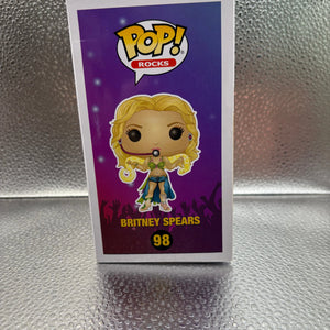 Funko Pop Vinyl #95 Rocks Britney Spears FRENLY BRICKS - Open 7 Days