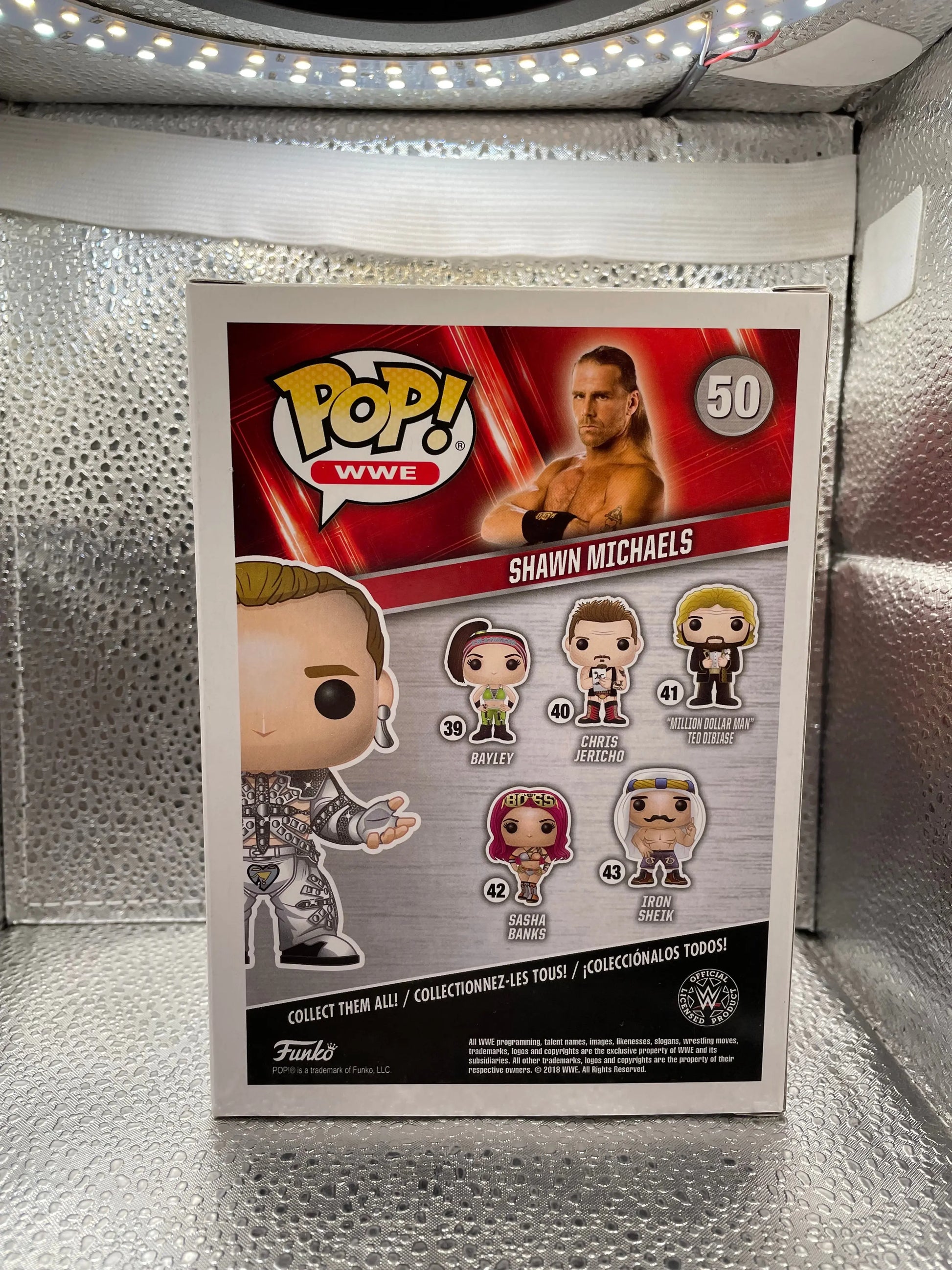 Funko POP! WWE Wrestling Shawn Michaels #50 Vinyl Figure Vaulted FRENLY BRICKS - Open 7 Days