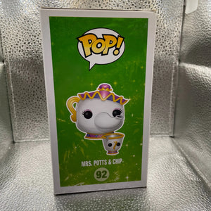 Funko Pop #92: Mrs Potts and Chip Disney Beauty And The Beast Vinyl Figurine FRENLY BRICKS - Open 7 Days