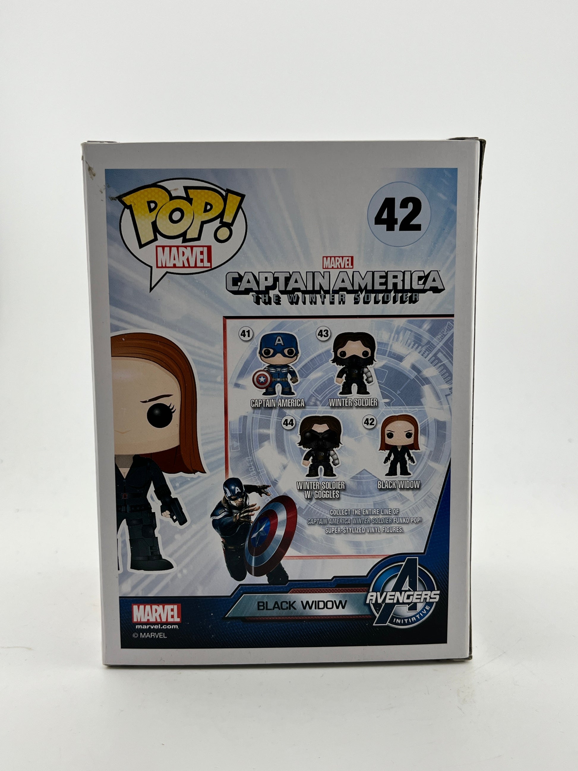 Funko POP! Captain America Winter Solider -  Black Widow 42 - Vinyl Collectable FRENLY BRICKS - Open 7 Days