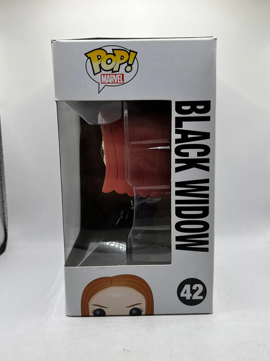 Funko POP! Marvel Captain America The Winter Solider - Black Widow #42 FRENLY BRICKS - Open 7 Days
