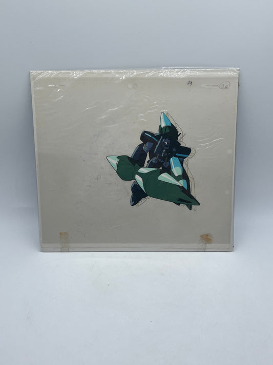 1994 Animation’s Production Cel - Macross 7 - “VF-17 Nightmare” - Hand Painted FRENLY BRICKS - Open 7 Days