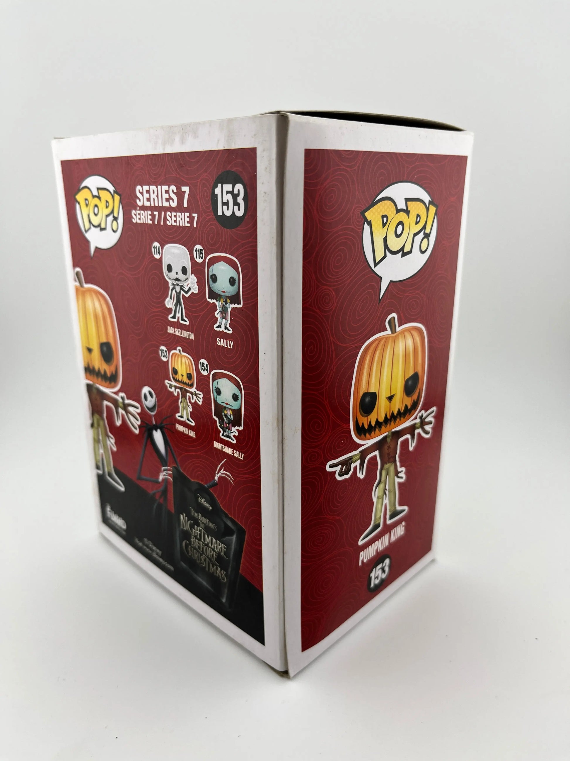 Funko POP! Disney Nightmare Before Christmas Pumpkin King #153 - Vinyl Collectable FRENLY BRICKS - Open 7 Days