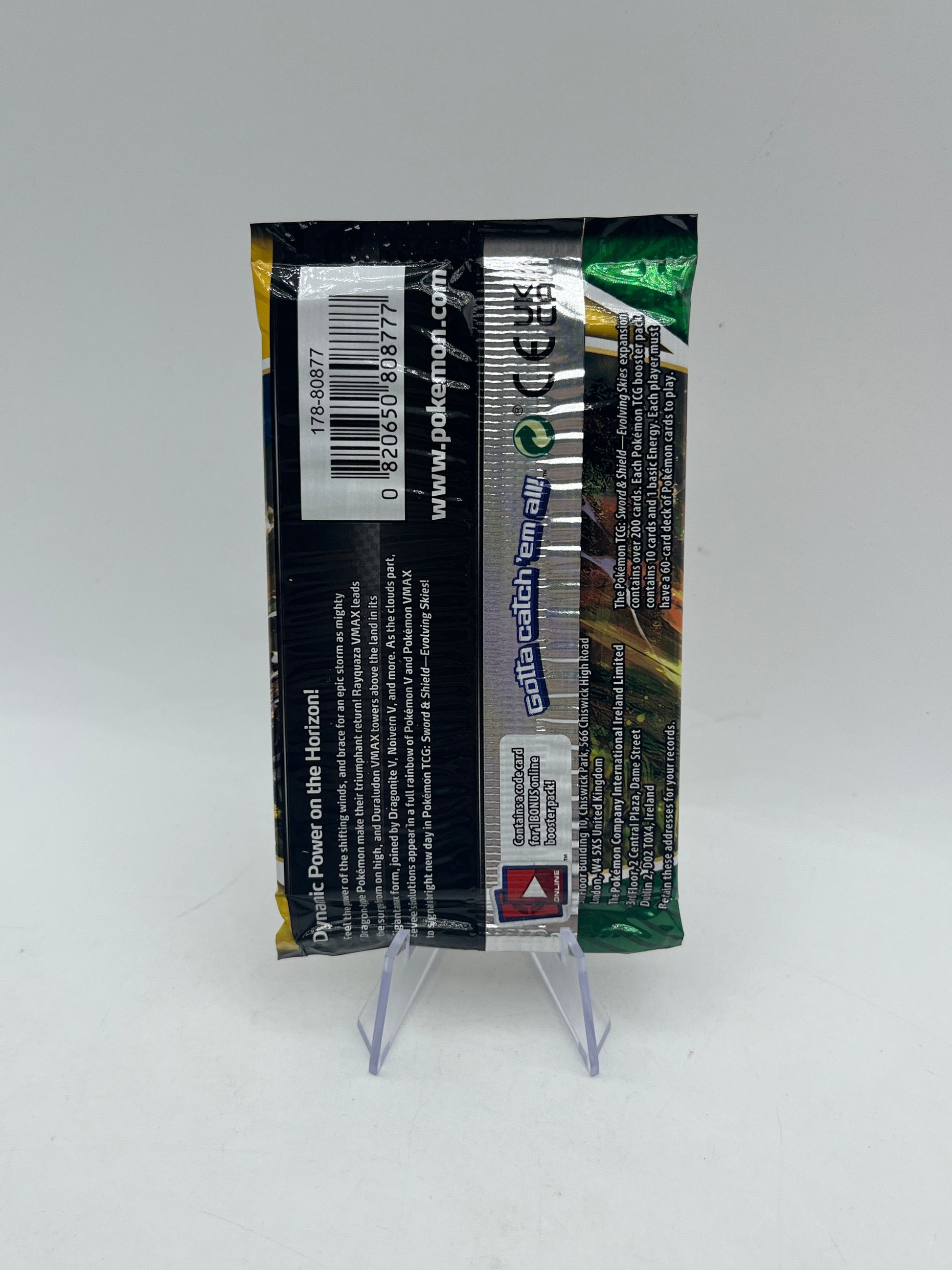 4 x Pokemon Evolving Skies Booster Packs Art Set FRENLY BRICKS - Open 7 Days