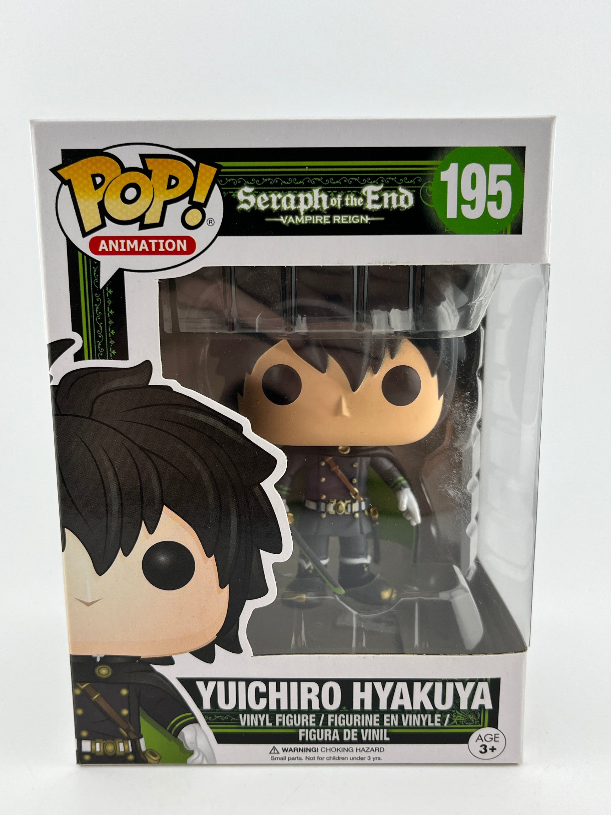 Funko POP! Animation Seraph of the End - Yuichiro Hyakuya #195 - Vinyl Collectable FRENLY BRICKS - Open 7 Days