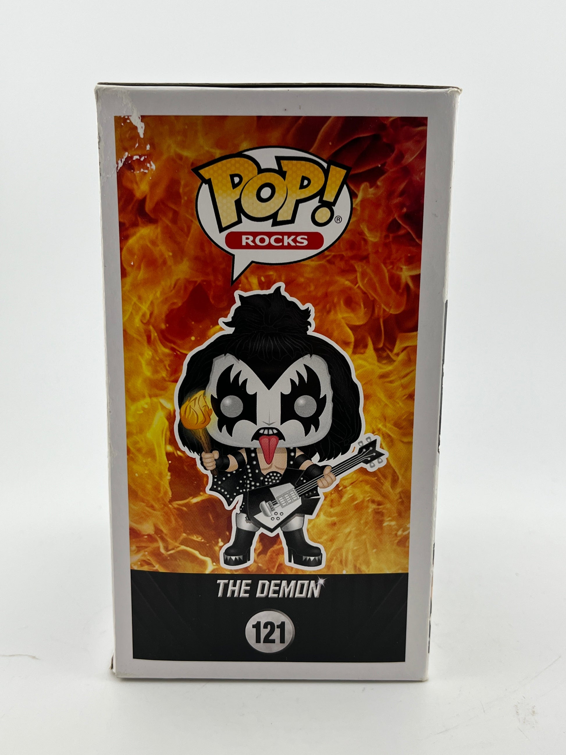 Funko POP! Rocks Kiss - The Demon #121 - Vinyl Collectable FRENLY BRICKS - Open 7 Days