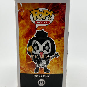 Funko POP! Rocks Kiss - The Demon #121 - Vinyl Collectable FRENLY BRICKS - Open 7 Days