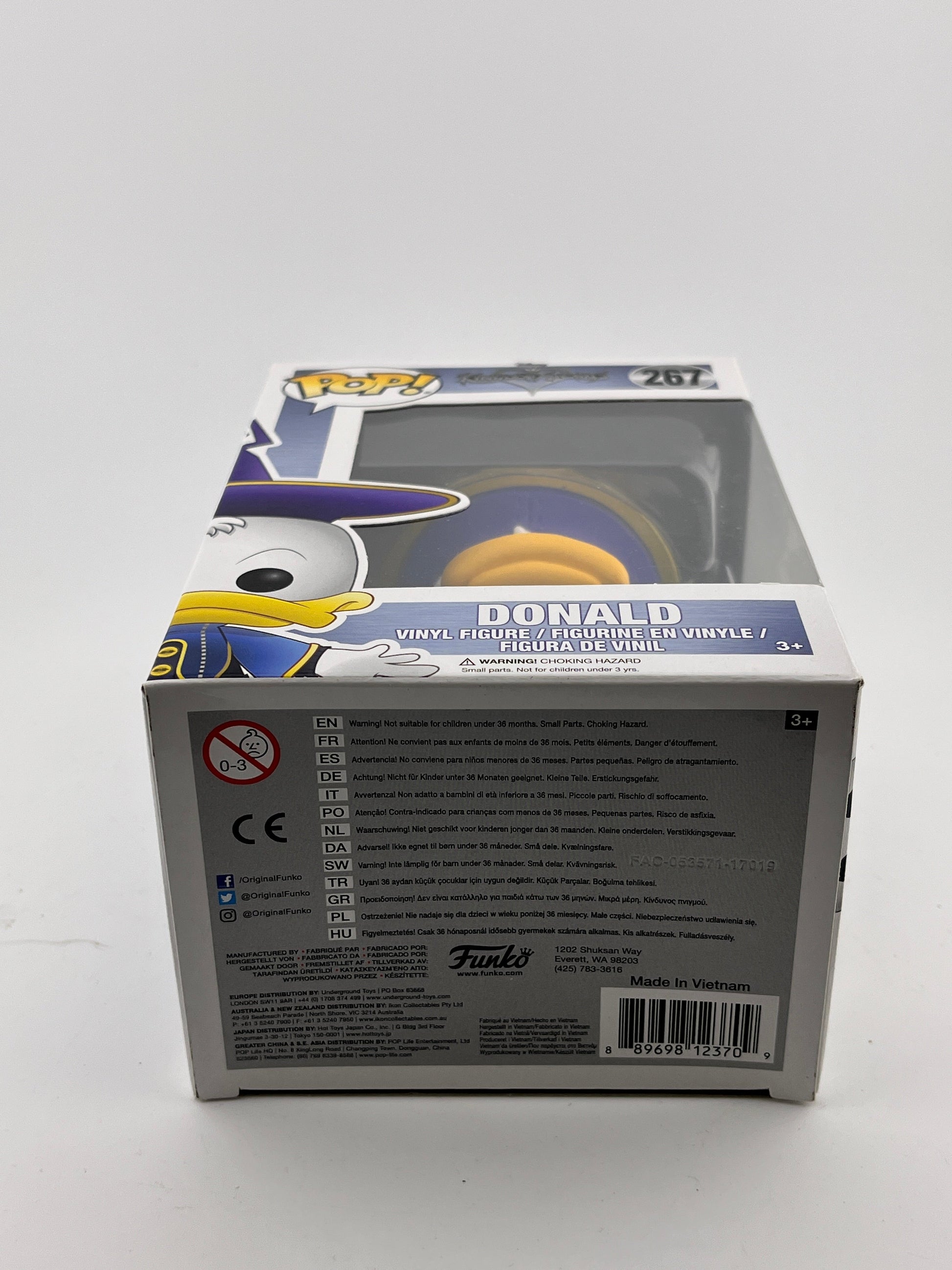 Funko POP! Disney Kingdom Hearts - Donald #267 - Vinyl Collectable FRENLY BRICKS - Open 7 Days