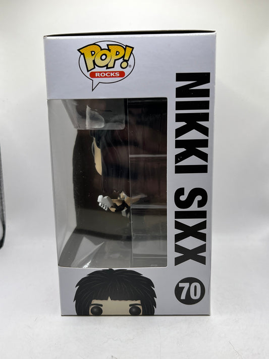 Funko POP! Rocks Motley Crüe - Nikki Sixx #70 - Vinyl Collectable FRENLY BRICKS - Open 7 Days