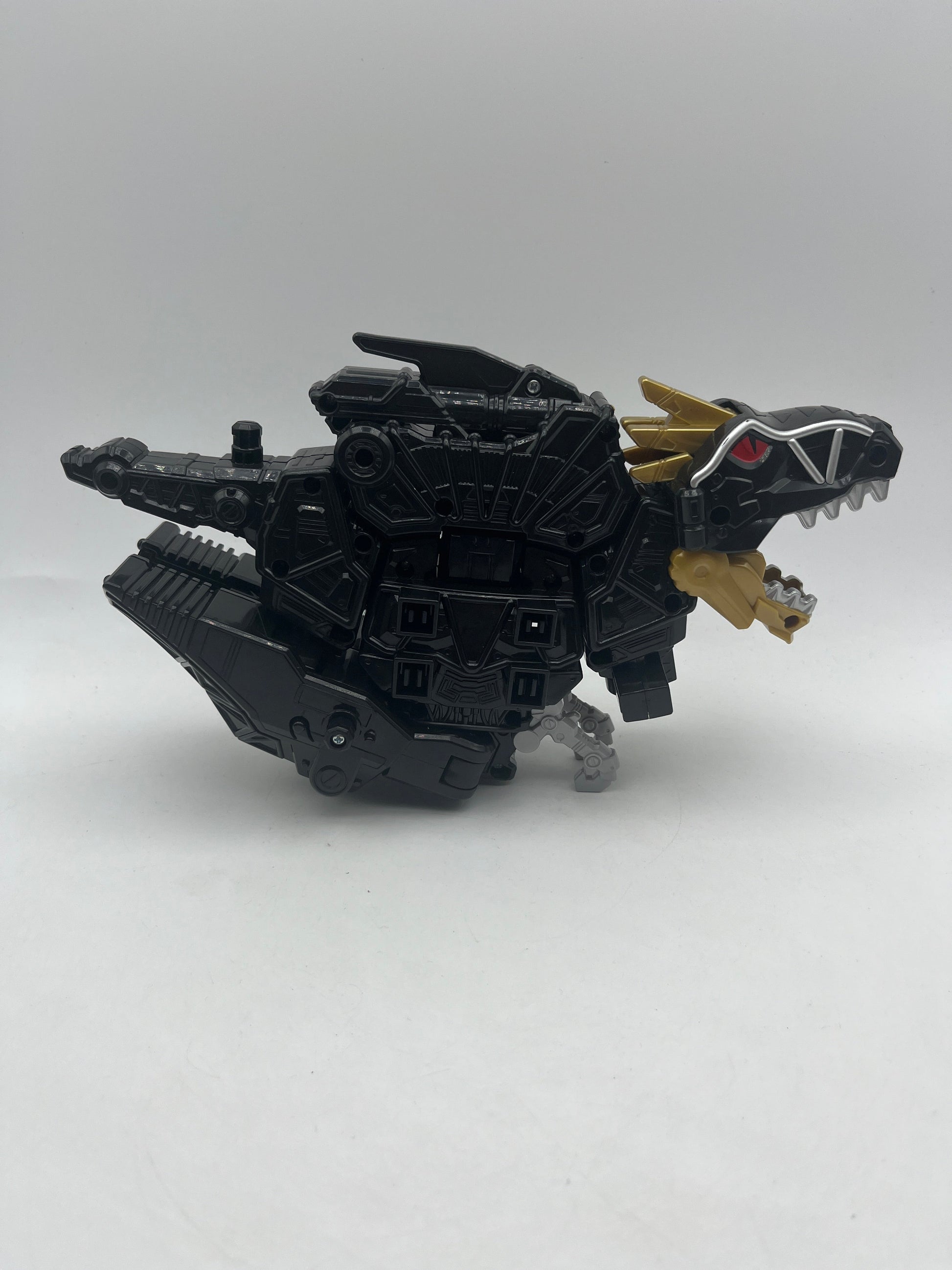 Power Rangers Dino Super Charge Deluxe Black T-Rex Zord Incomplete FRENLY BRICKS - Open 7 Days