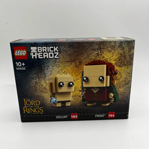 Lego Brickheadz LOTR #40630 Gollum & Frodo Lord of the Rings FRENLY BRICKS - Open 7 Days