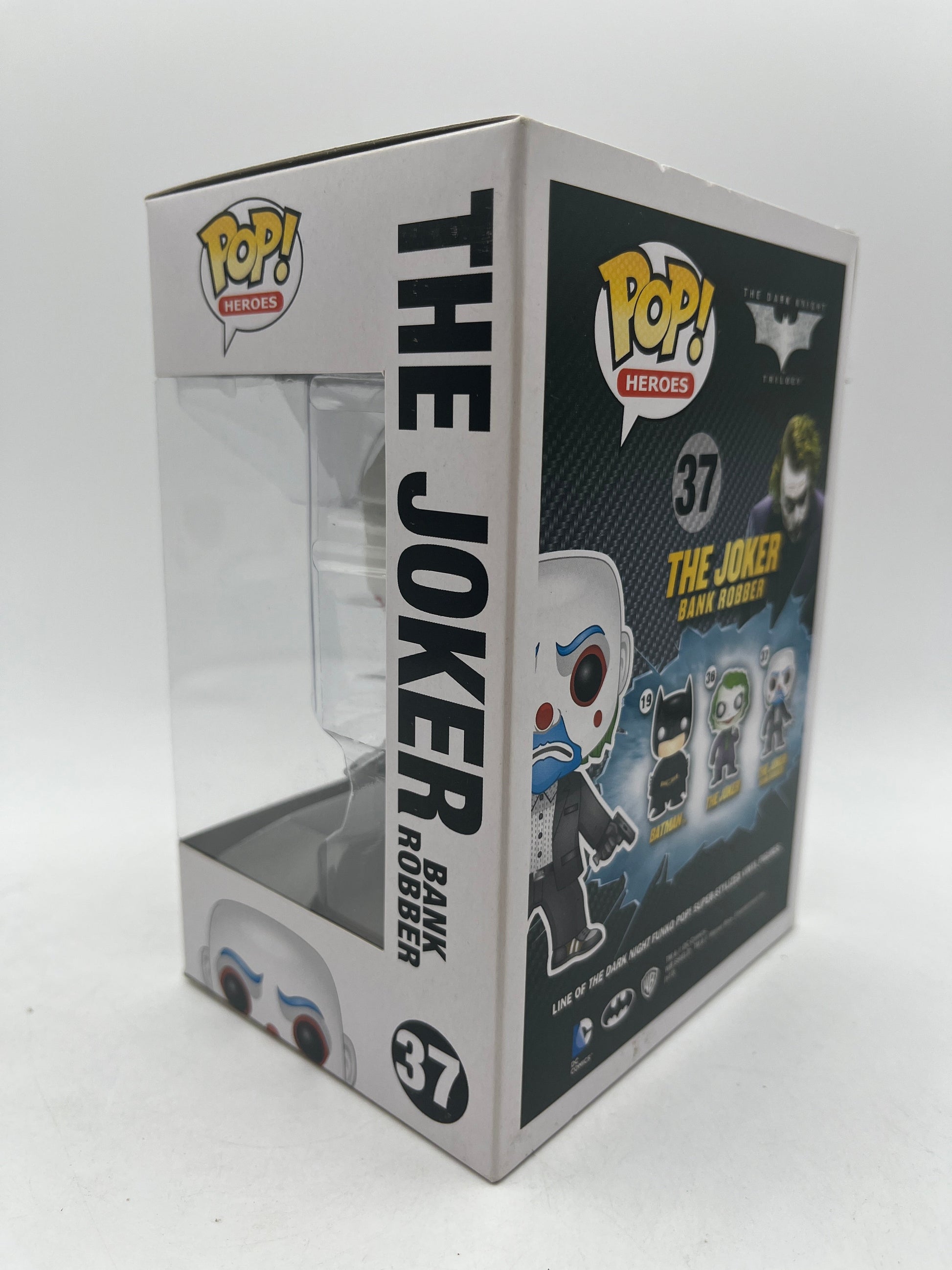 Funko Pop! The Joker Bank Robber #37 Batman the Dark Knight Trilogy Figure FRENLY BRICKS - Open 7 Days