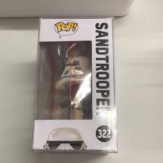 Star Wars Funko Pop! - Sandtrooper #322 - 2019 NYCC Exclusive FRENLY BRICKS - Open 7 Days