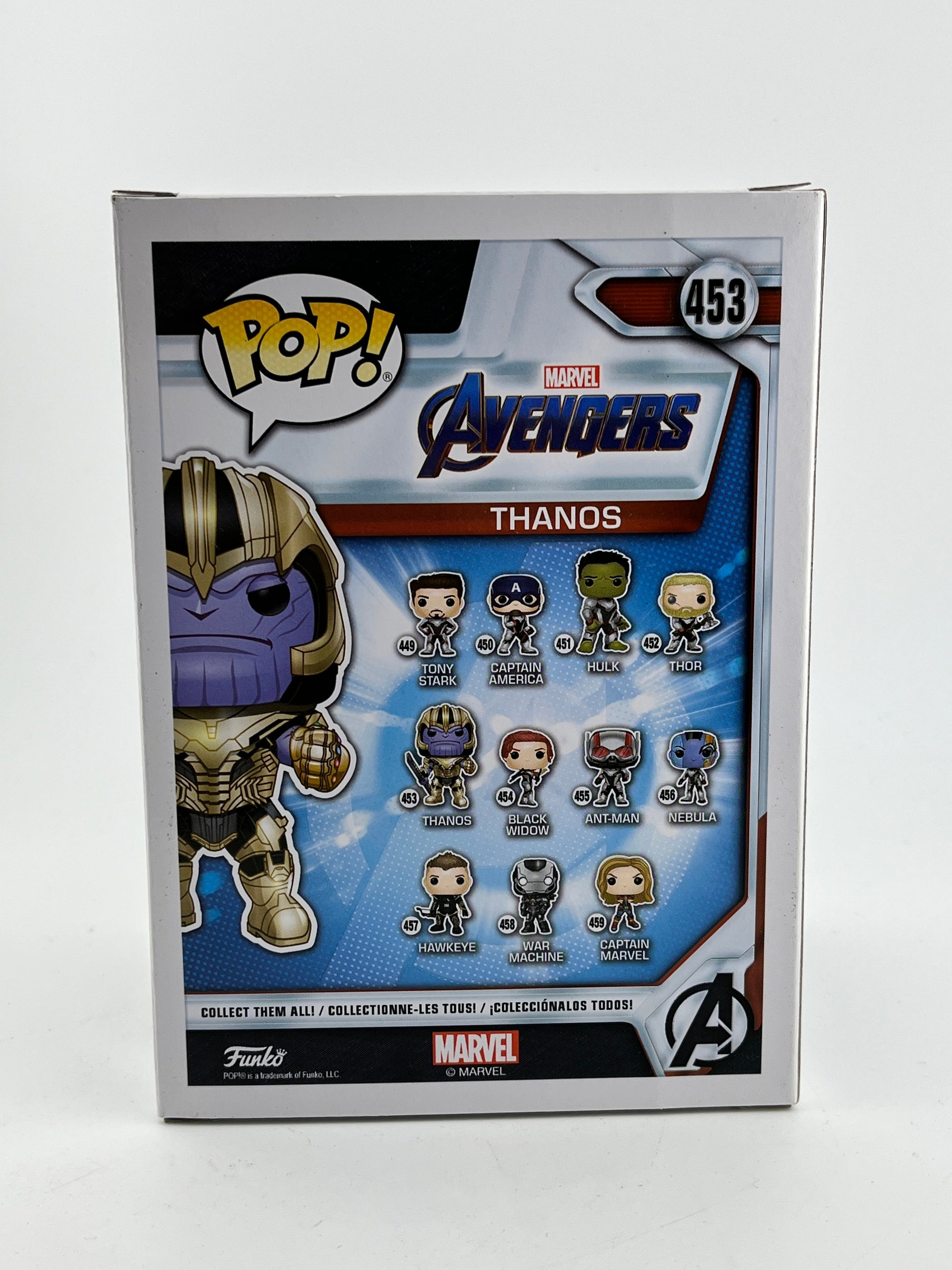 Funko POP! Marvel Avengers - Thanos #453 - Vinyl Collectable FRENLY BRICKS - Open 7 Days