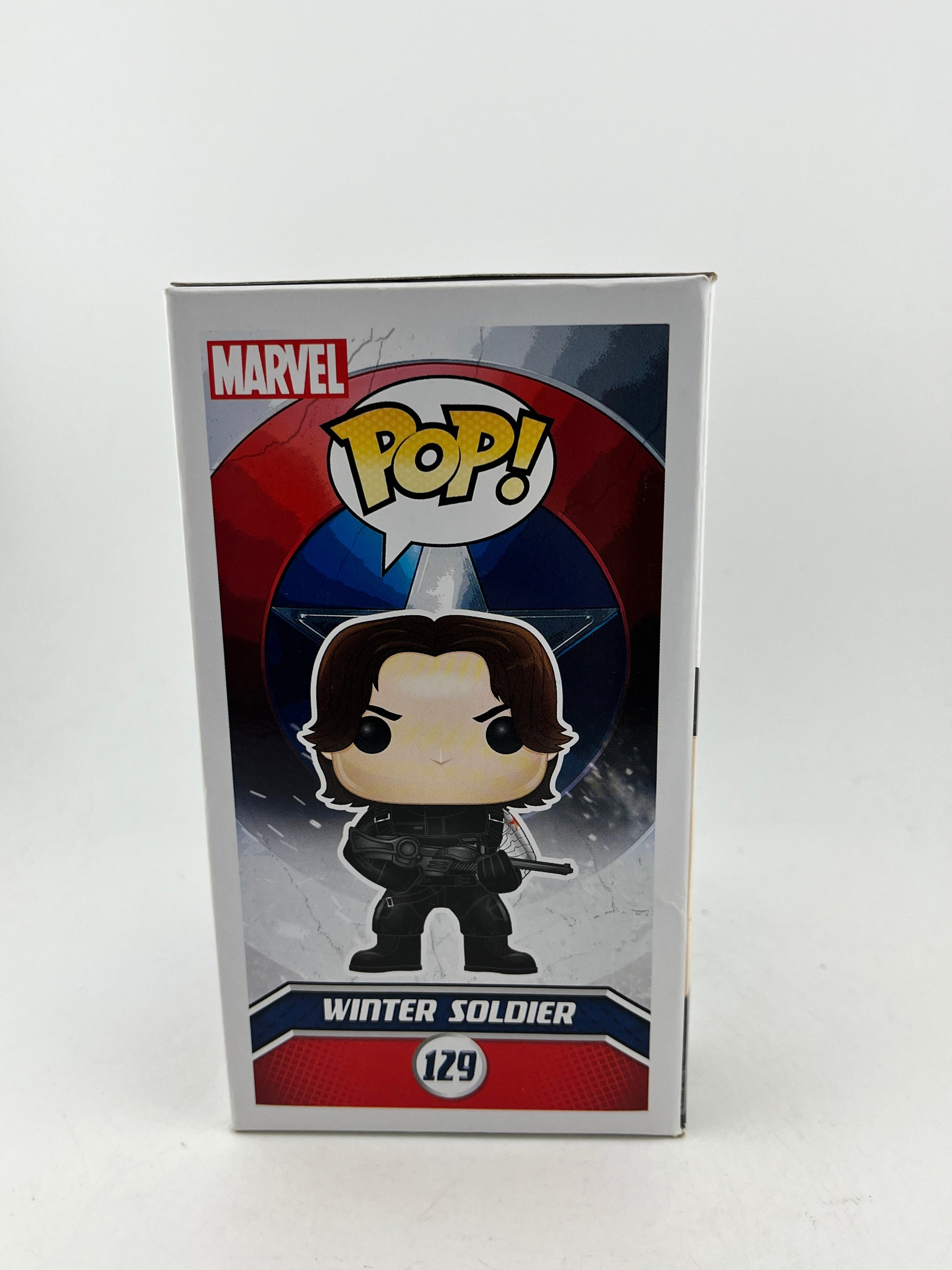 Funko POP! Marvel Civil War - Winter Soilder #129 - Vinyl Collectable FRENLY BRICKS - Open 7 Days