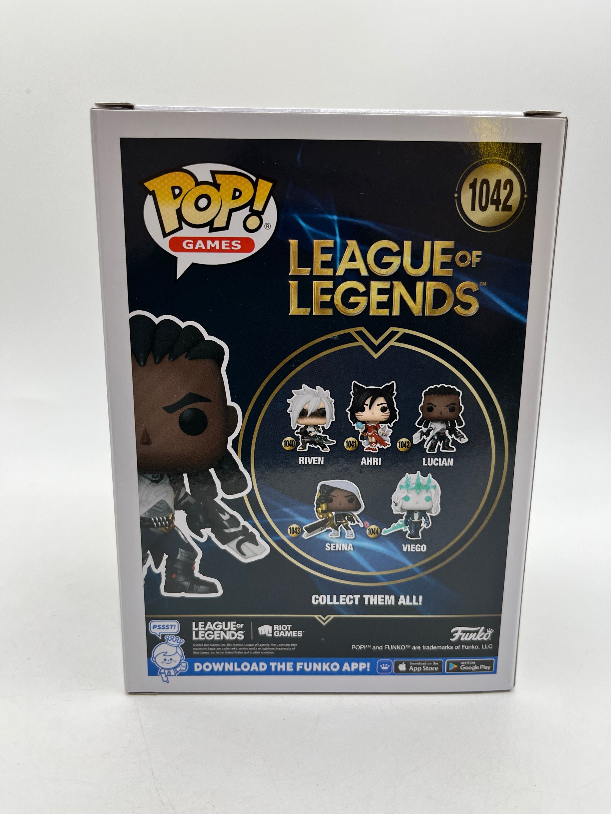 Funko POP! Games League Of Legends - Lucian #1042 - Vinyl Collectable FRENLY BRICKS - Open 7 Days