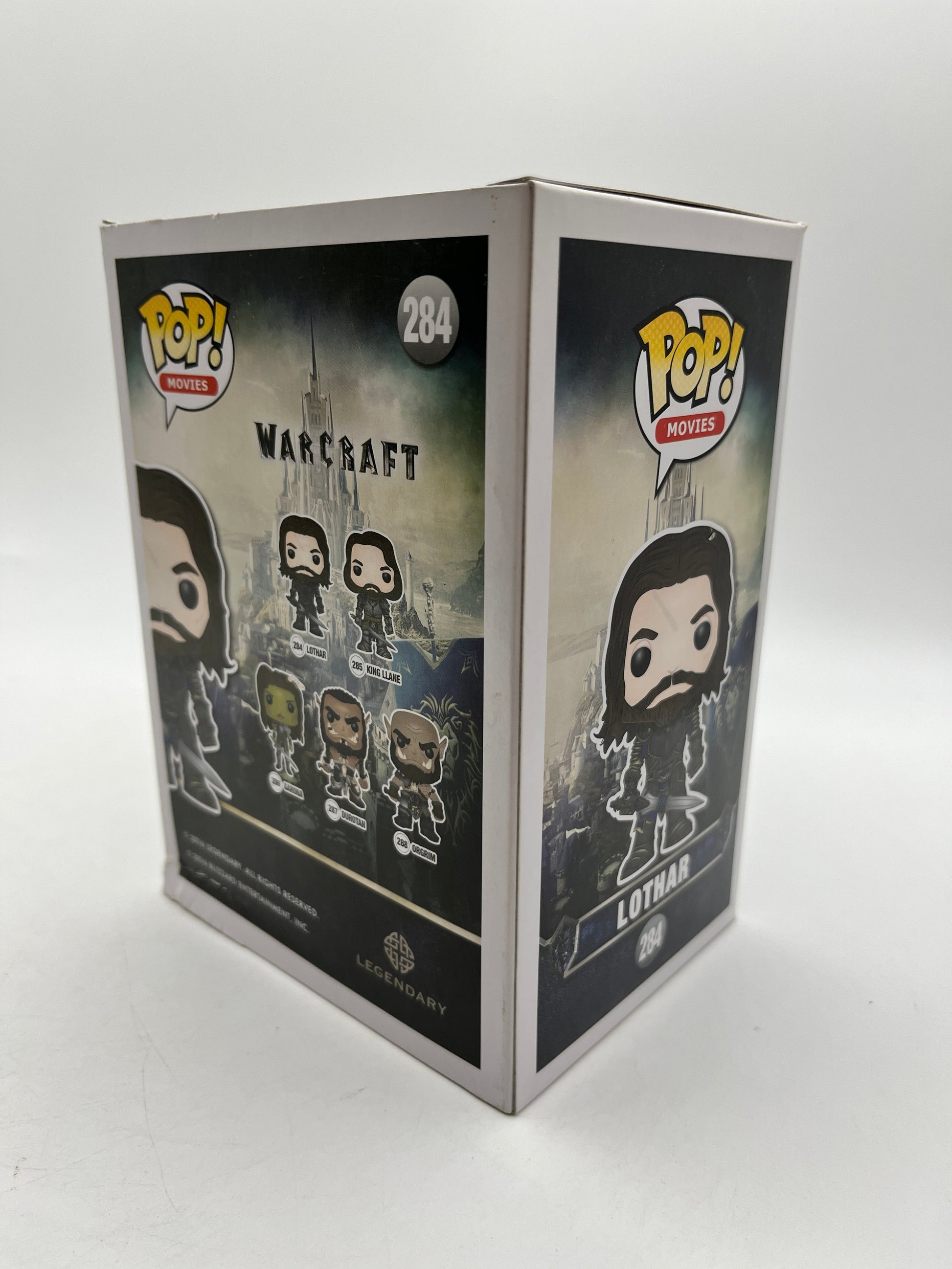 Funko POP! Movies Warcraft - Lothar #284 - Vinyl Collectable FRENLY BRICKS - Open 7 Days