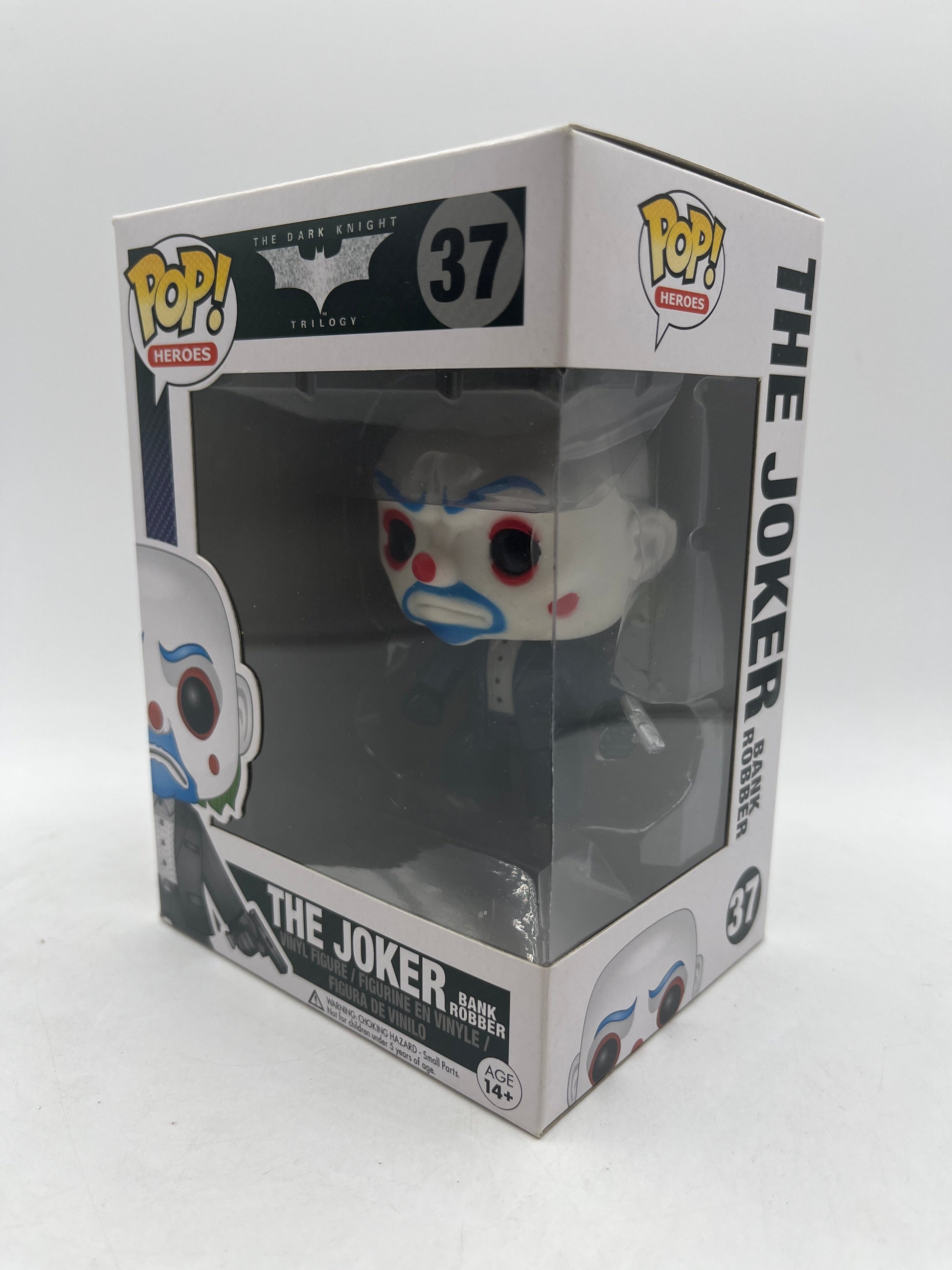 Funko Pop! The Joker Bank Robber #37 Batman the Dark Knight Trilogy Figure FRENLY BRICKS - Open 7 Days