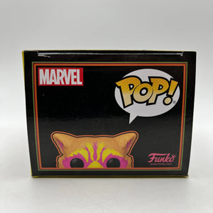 Funko POP! Marvel Guardians Of The Galaxy Vol. 3 Rocket #1241 - Special Black Light Edition FRENLY BRICKS - Open 7 Days