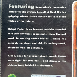 “Beneath A Steel Sky” PC CD-ROM Game Big Box Edition Vintage +combinedshipping FRENLY BRICKS - Open 7 Days