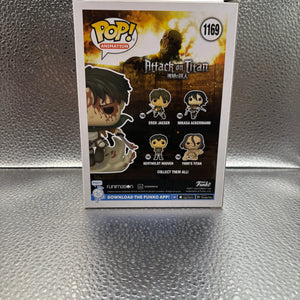 Funko pop Vinyl #1169 Attack On Titan Battle Levi FRENLY BRICKS - Open 7 Days