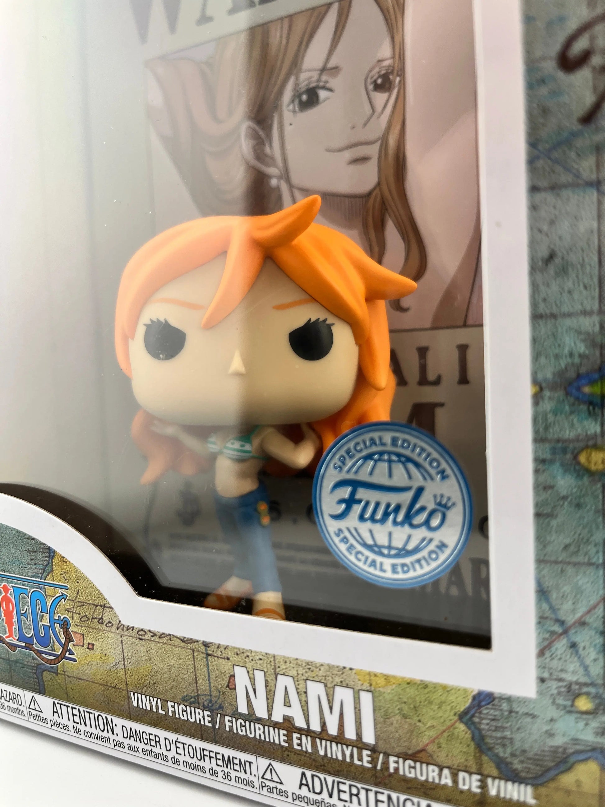 Funko POP! Animation One Piece Nami #1777 - Special Edition - Deluxe Vinyl FRENLY BRICKS - Open 7 Days