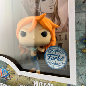 Funko POP! Animation One Piece Nami #1777 - Special Edition - Deluxe Vinyl FRENLY BRICKS - Open 7 Days