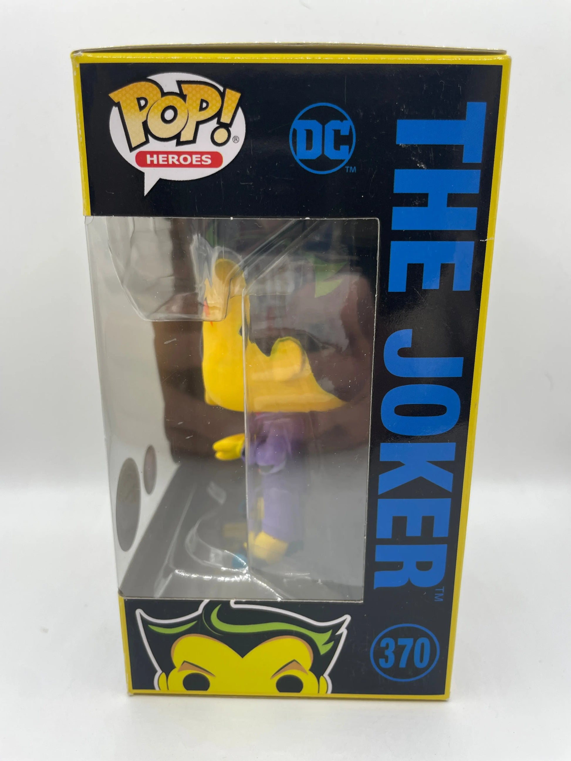 Funko POP! DC Batman The Animated Series #370 The Joker (Black Light) - New FRENLY BRICKS - Open 7 Days