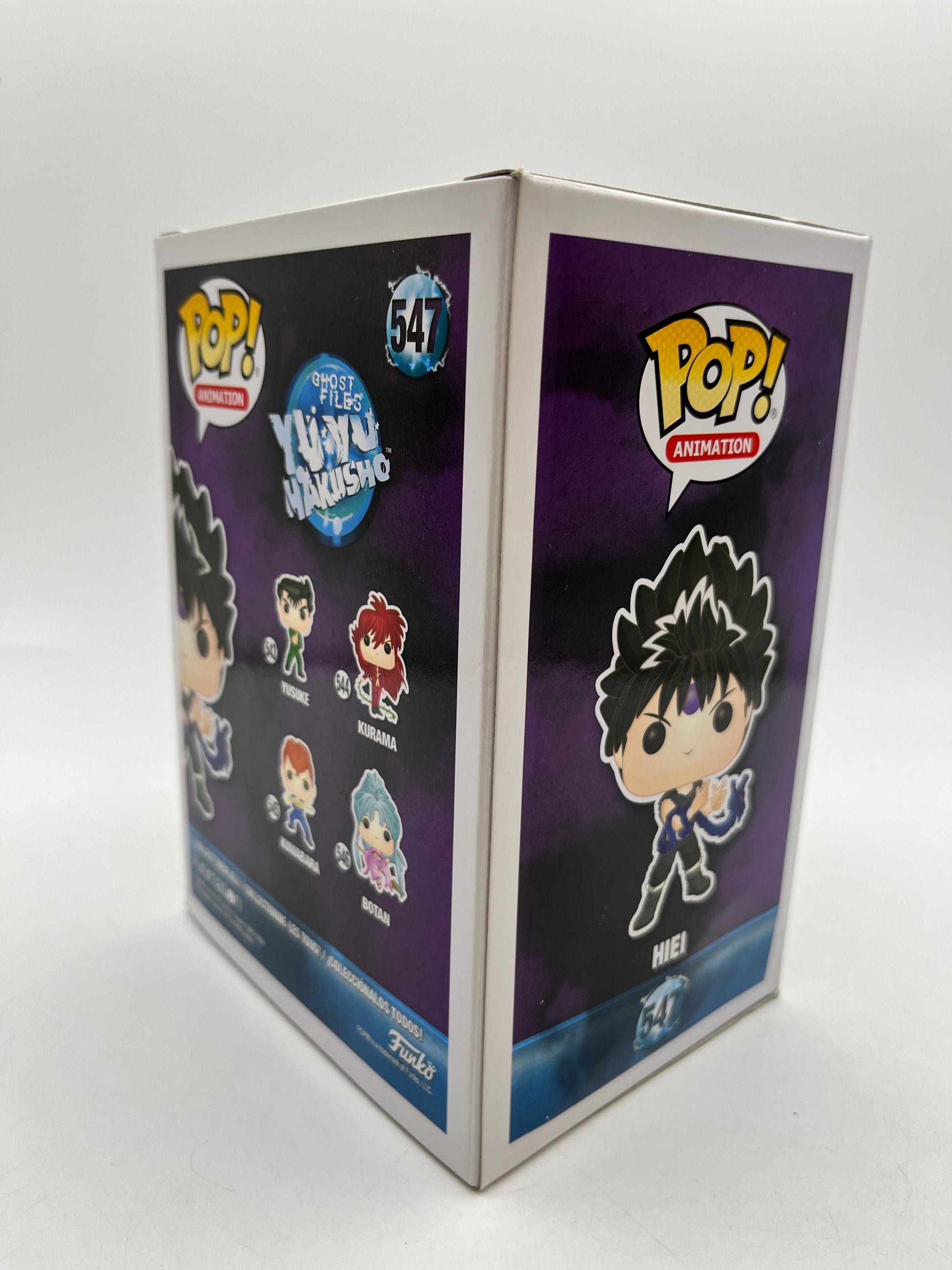 Funko POP! Animation Ghost Files YuYu Hakusho - Hiei #547 - Special Edition FRENLY BRICKS - Open 7 Days