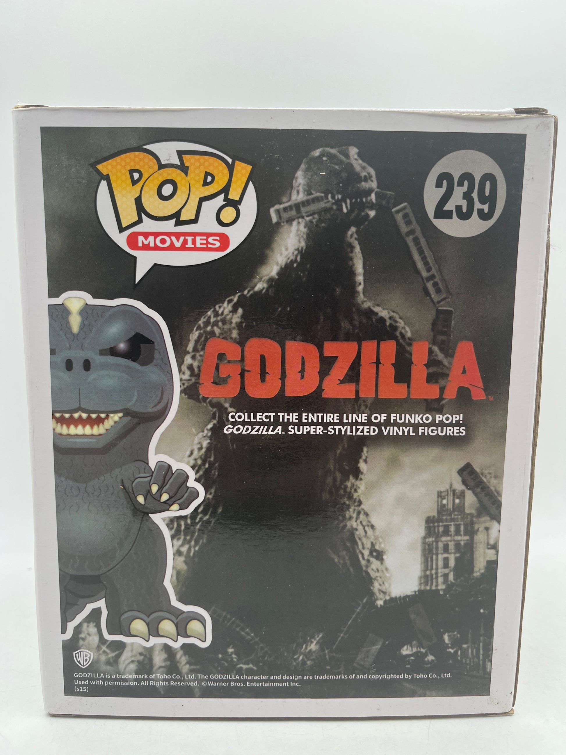 Funko Pop Godzilla 239 Burning 6" GTS Exclusive Vaulted Vinyl Figure image 5