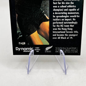 Johan Lomu - 1995 Dynamic Marketing Rugby Union Rookie RC Card NZ All Blacks #21 FRENLY BRICKS - Open 7 Days