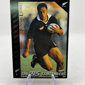 Jonah Lomu 1995 Dynamic Marketing Rugby Union - Rookie Card NZ All Blacks #21 - #2 FRENLY BRICKS - Open 7 Days