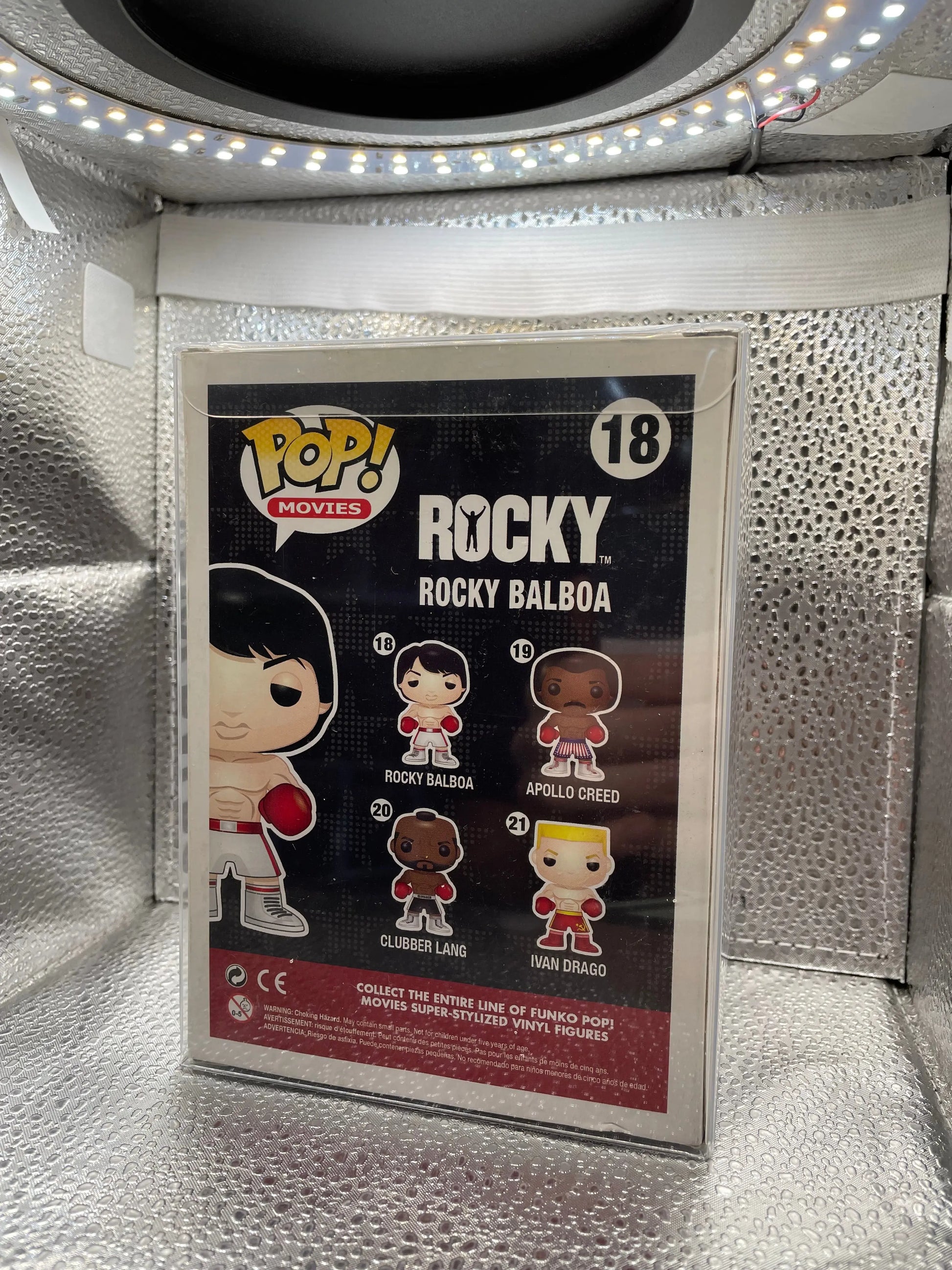 Rare Funko Pop! Rocky Balboa #18 Authentic Vinyl Figure Vaulted FRENLY BRICKS - Open 7 Days