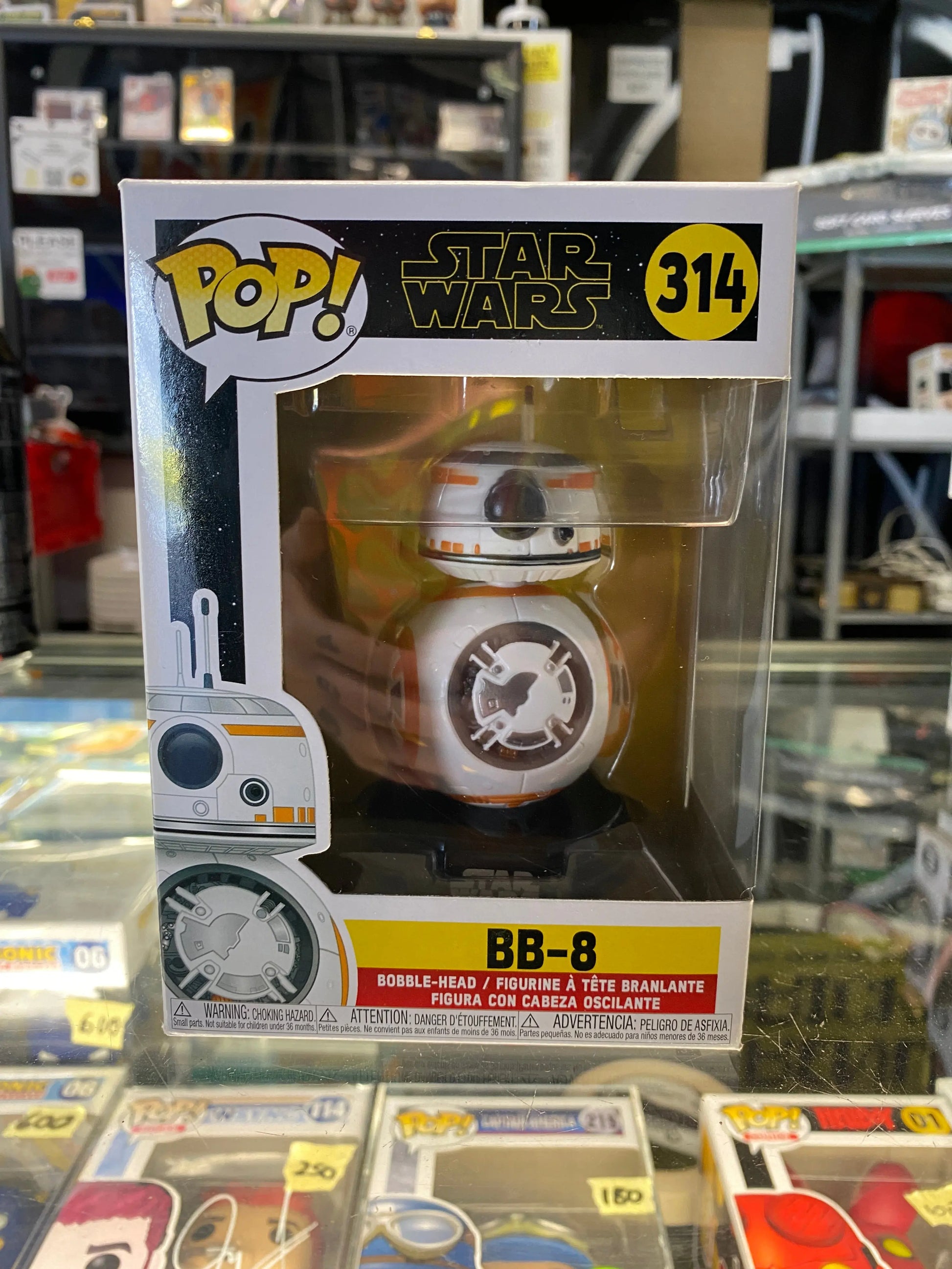 Funko POP! Star Wars #314 BB-8 FRENLY BRICKS - Open 7 Days