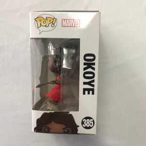 385 Okoye (Red Dress) Marvel Black Panther 2018 Con Funko POP FRENLY BRICKS - Open 7 Days