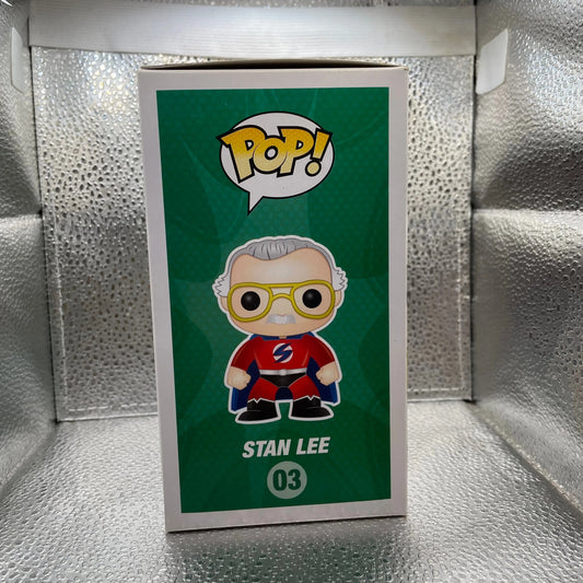 Funko Pop! Vinyl Stan Lee 03 Red Superhero Comikaze Exclusive 2015 Vaulted FRENLY BRICKS - Open 7 Days