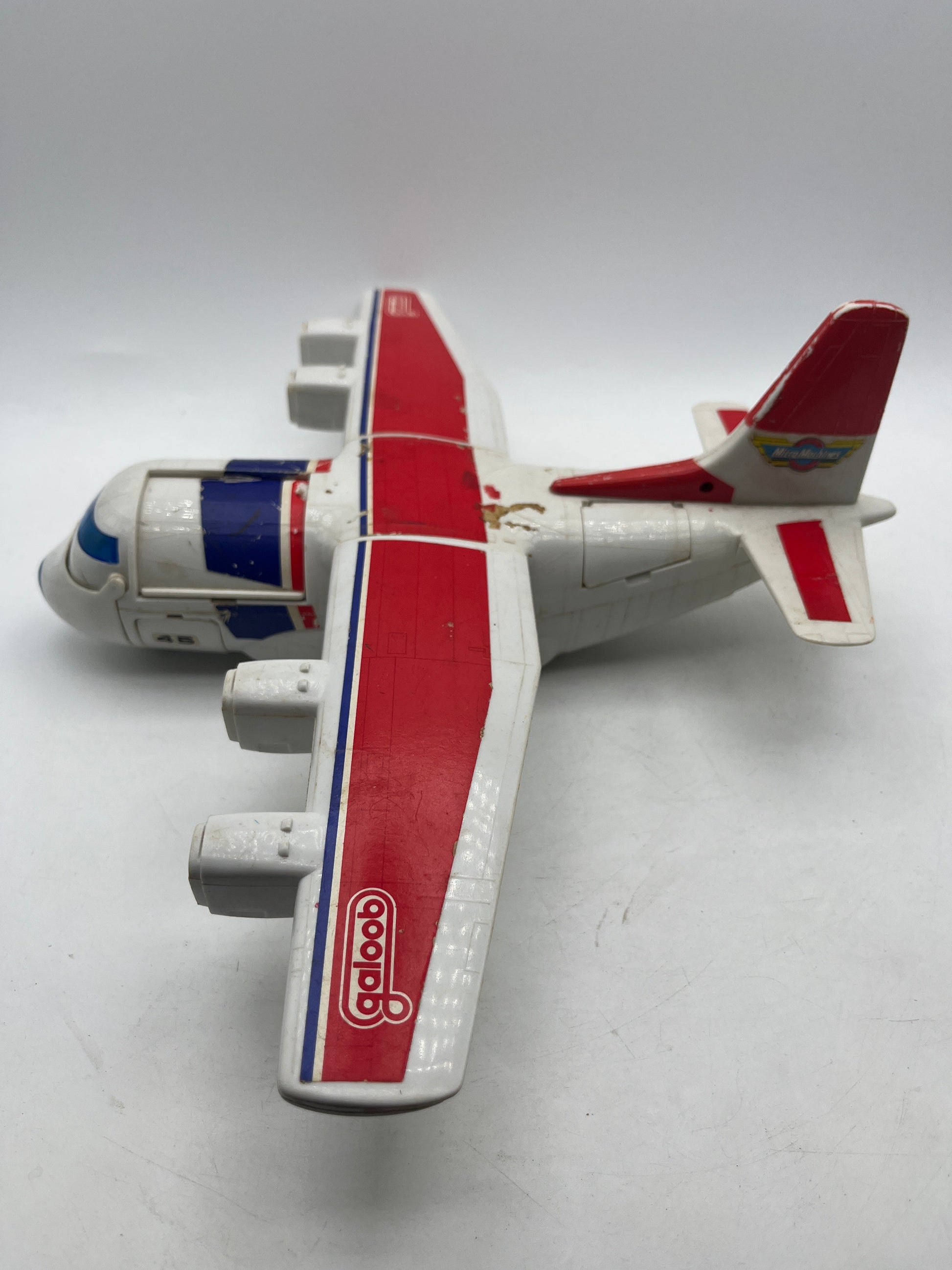 Micro Machines Large C-7 Air Cargo Plane (1988) Vehicle Transporter Set Vintage FRENLY BRICKS - Open 7 Days