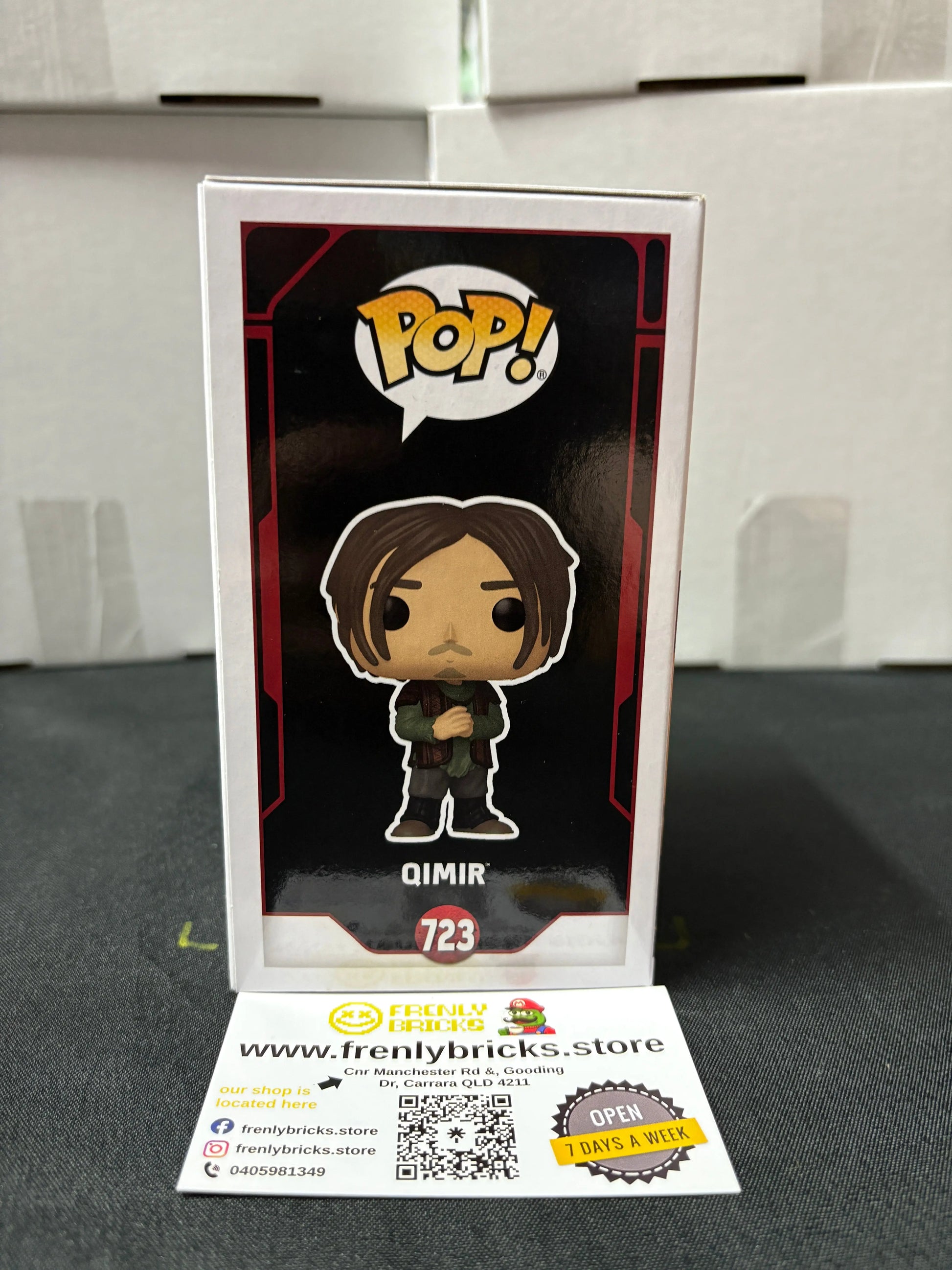 FUNKO Pop Vinyl Qimir #723 FRENLY BRICKS - Open 7 Days