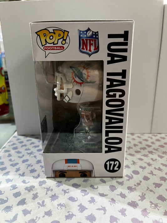 Funko Pop Vinyl Football Miami Dolphins Tua Tagovaliloa FRENLY BRICKS - Open 7 Days