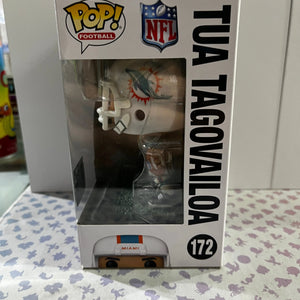 Funko Pop Vinyl Football Miami Dolphins Tua Tagovaliloa FRENLY BRICKS - Open 7 Days