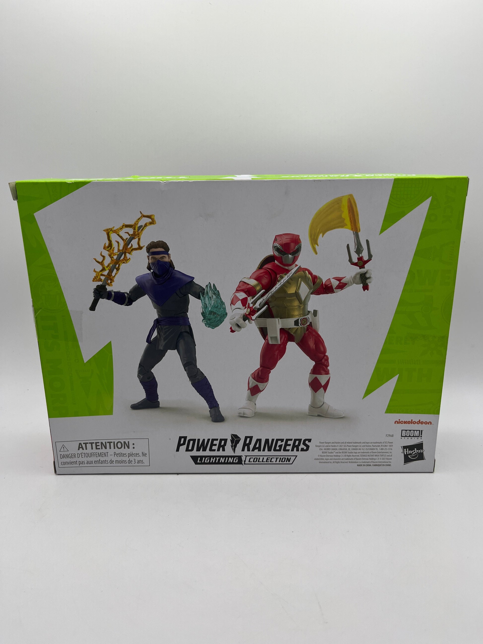 Power Ranger Lightning Foot Soldier Tommy Morphed Raphael 2 Pk +combinedshipping FRENLY BRICKS - Open 7 Days
