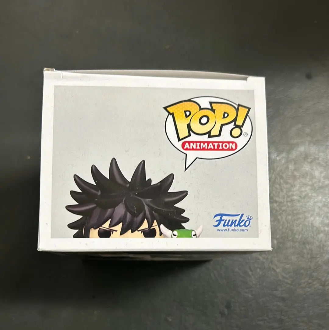 FUNKO POP VINYL JUJUTSU KAISEN MEGUMI FUSHIGURO WITH TOADS #1119 FRENLY BRICKS - Open 7 Days