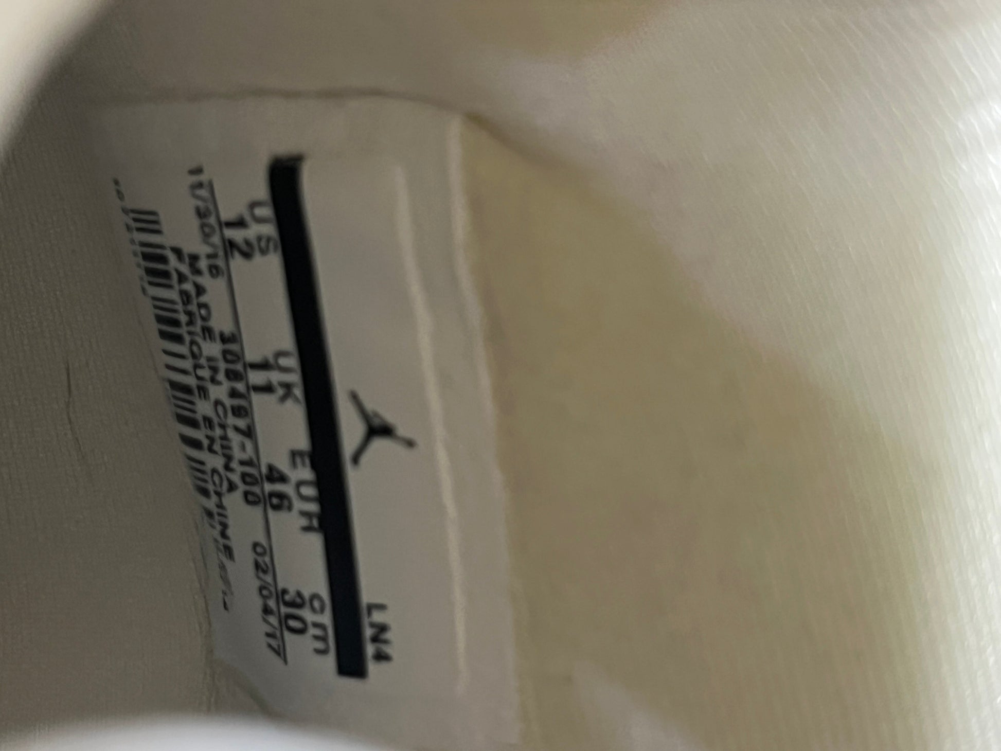 Size 12 Nike Air Jordan 4 Retro GS Pure Money 2017 Men's Shoes USED FRENLY BRICKS - Open 7 Days