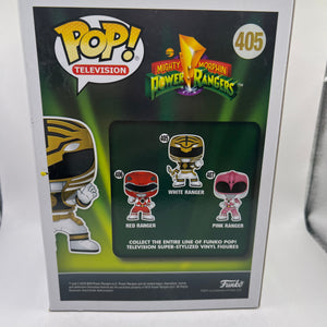 Funko Pop! Vinyl: Power Rangers - White Ranger #405 FRENLY BRICKS - Open 7 Days