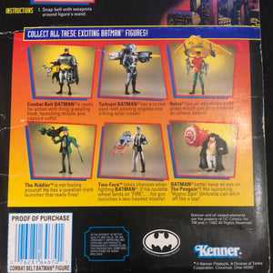 Rare Batman Combat Belt The Animated Series 3.75 in Action Figure 1992 Kenner FRENLY BRICKS - Open 7 Days