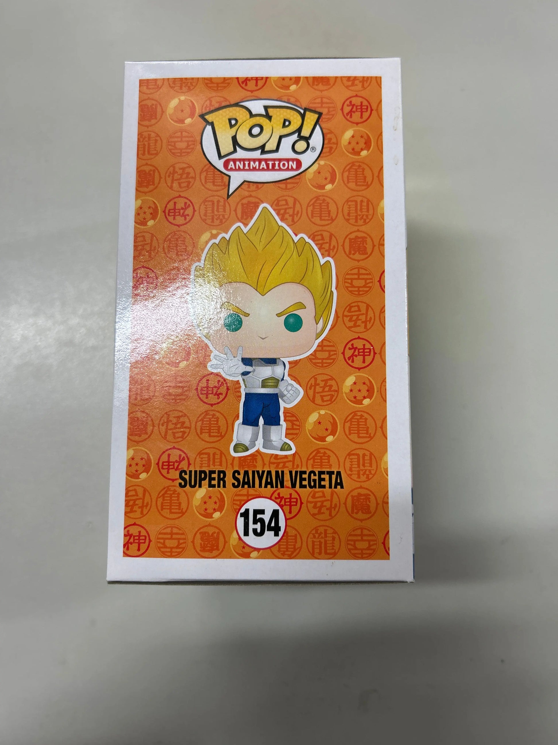 Pop Vinyl Dragon Ball Z #154 Super Saiyan Vegeta FRENLY BRICKS - Open 7 Days