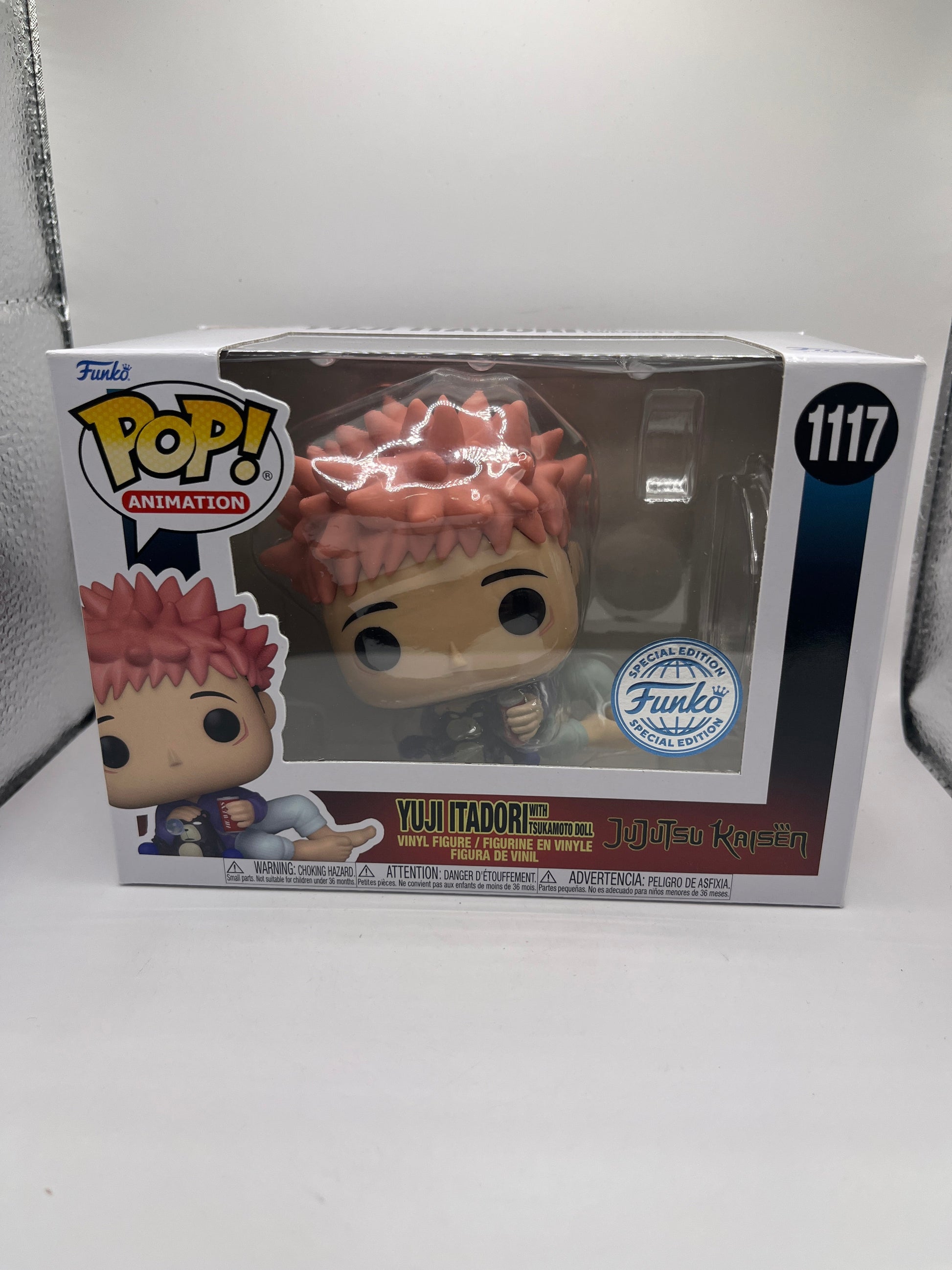 Funko Pop! Yuji Itadori With Tsukamoto Doll Jujutsu Kaisen 1117 +combinedshippin FRENLY BRICKS - Open 7 Days