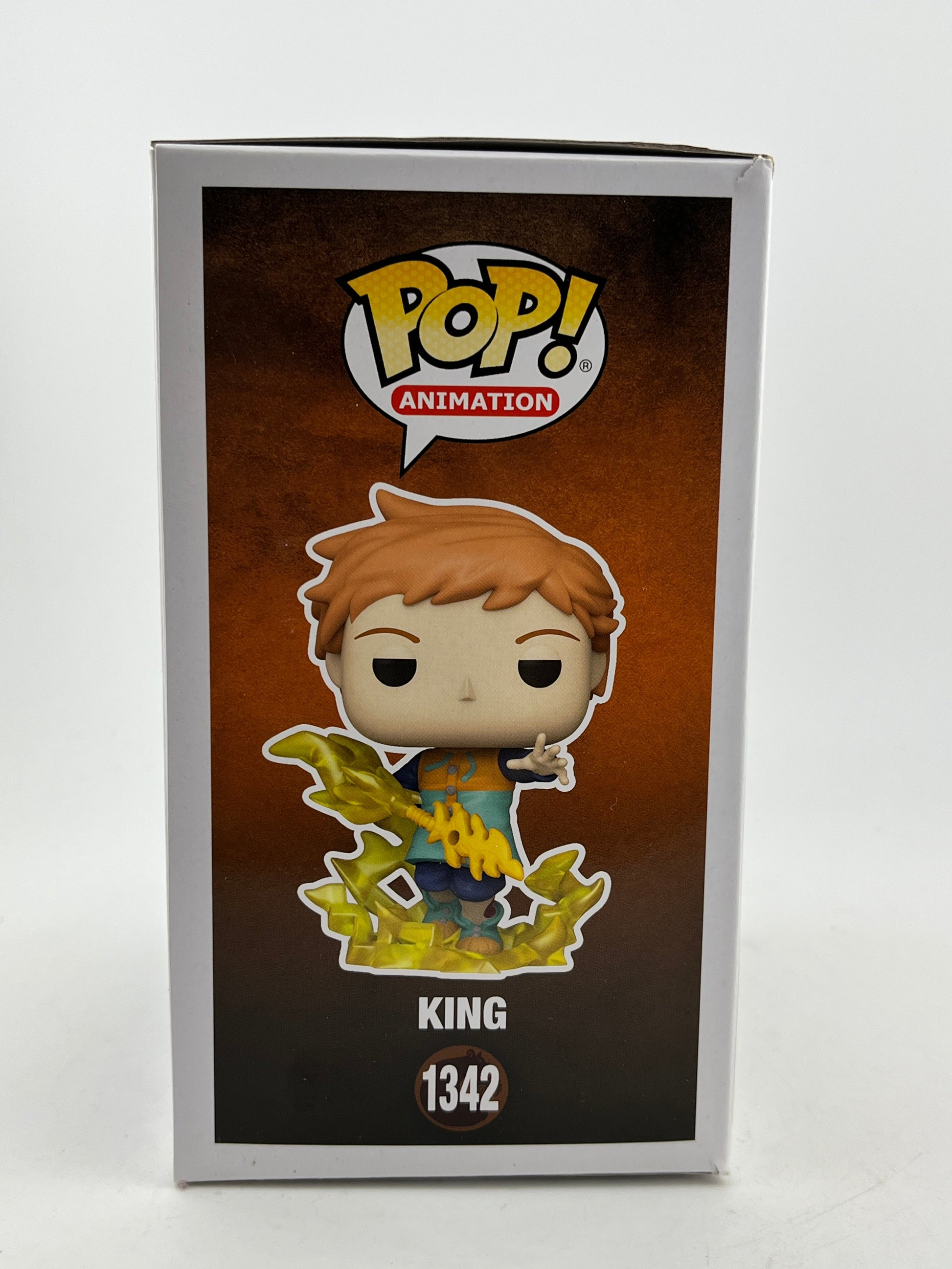 Funko POP! Animation The Seven Deadly Sins - King #1342 - Vinyl Edition FRENLY BRICKS - Open 7 Days